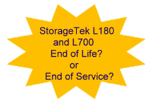 StorageTek L180 L700 End of Life